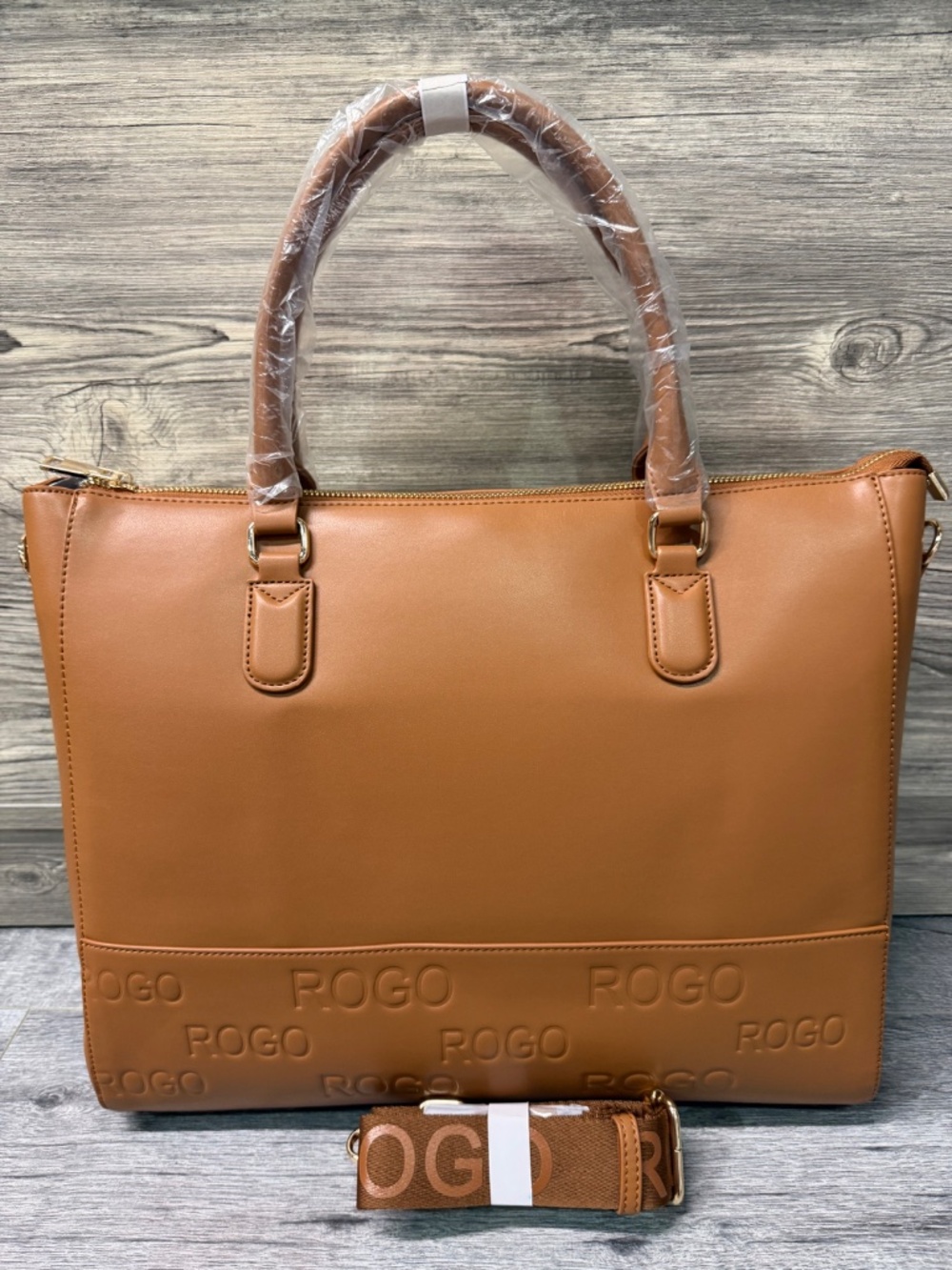 Brown ROGO Tote Bag - Picture 5 of 5